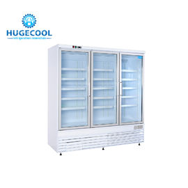 Aérez la taille adaptée aux besoins du client par réfrigérateur refroidie d'épicerie avec deux/trois portes