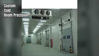 Contrôle précis de la température des chambres froides personnalisées